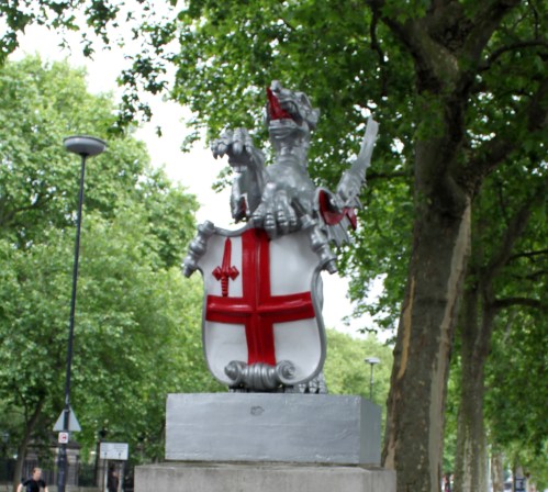 The London Dragon on Embankment